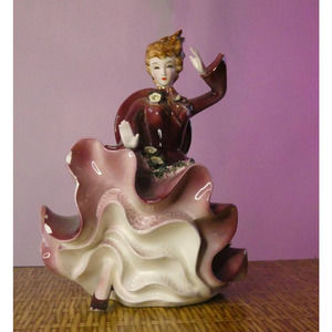 Beautiful Vintage Lefton Flaminco Dancer Figurine *Read Discription Carefully*